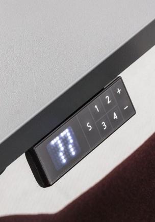 Zbliżenie na panel elektryczny na meblu